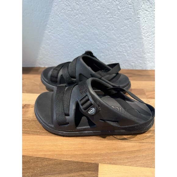 Chaco Chillos Sport Sandals Kids Size 3 Black Slip-On Strap Activity Walking - Picture 3 of 6